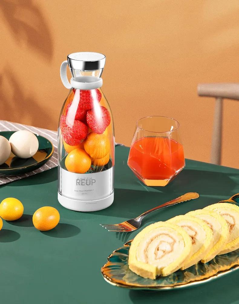 Mini Liquidificador Portátil de Suco Fresco Com Bateria Carregamento sem FIO - ORIENTE PRIME