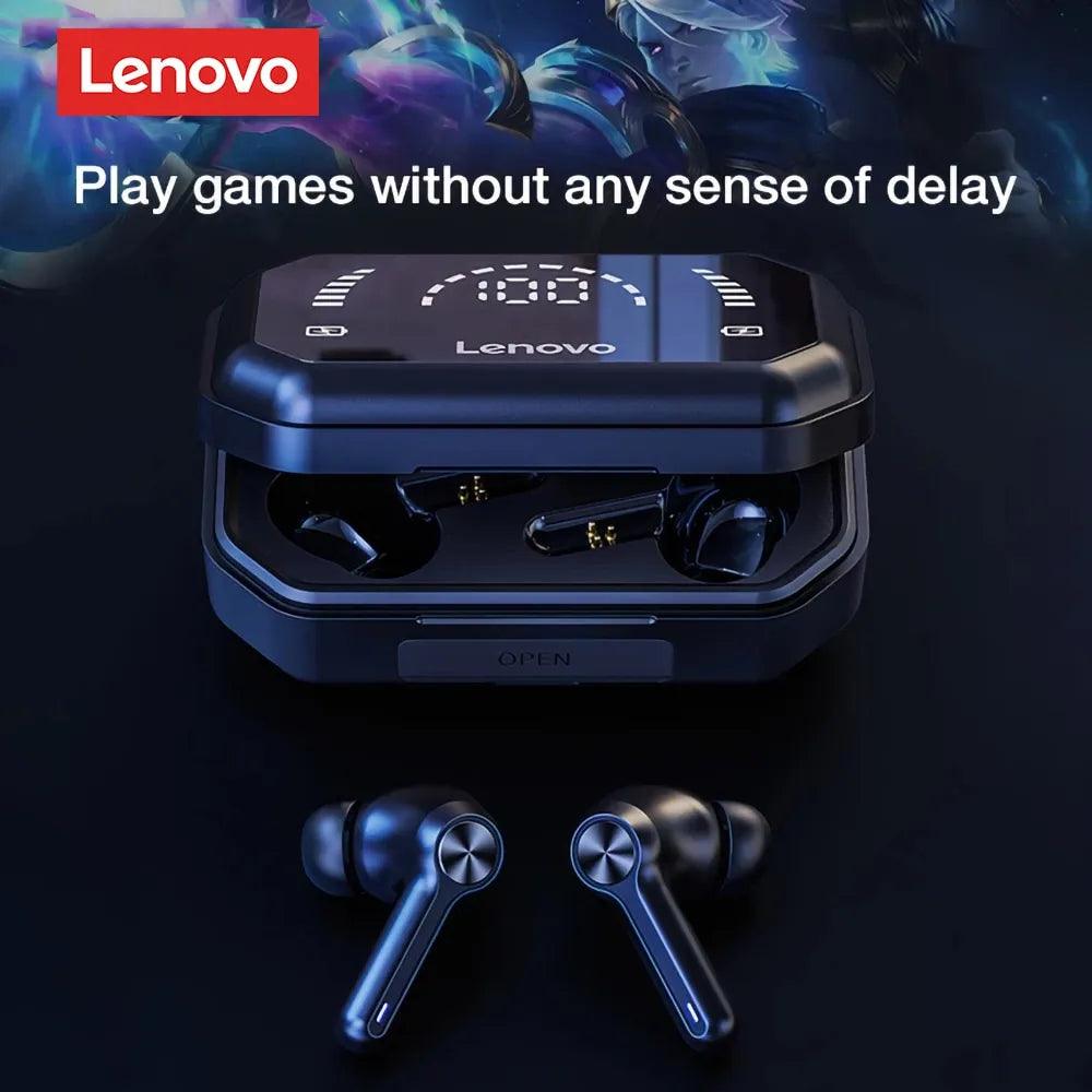 Lenovo LP3 Pro Earphones TWS Bluetooth 5.0 Wireless HIFI Music Headset Display 1200mAh Bateria - Fones de ouvido para jogos - ORIENTE PRIME