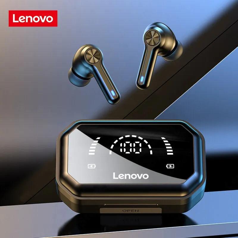 Lenovo LP3 Pro Earphones TWS Bluetooth 5.0 Wireless HIFI Music Headset Display 1200mAh Bateria - Fones de ouvido para jogos - ORIENTE PRIME