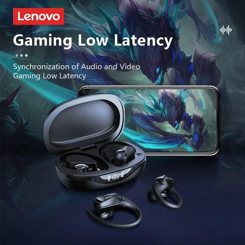 Fone Lenovo LP75 Bluetooth 5.3 TWS - LED Digital HiFi Stereo Gamer - ORIENTE PRIME