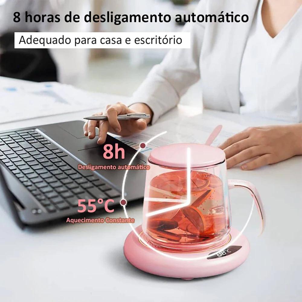 Aquecedor de Caneca USB para Café, Chá e Leite - ORIENTE PRIME