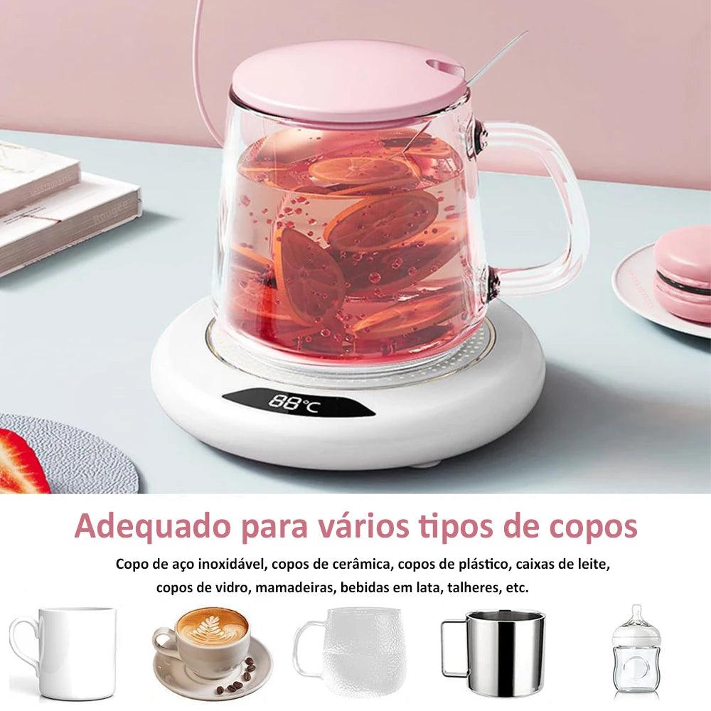 Aquecedor de Caneca USB para Café, Chá e Leite - ORIENTE PRIME