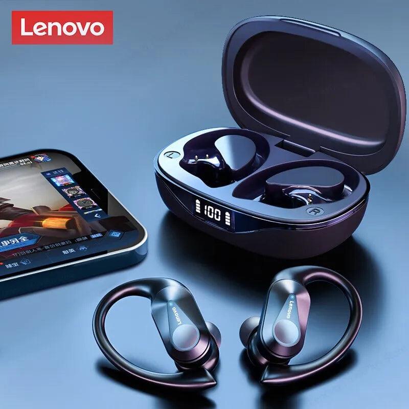 Fone Lenovo LP75 Bluetooth 5.3 TWS - LED Digital HiFi Stereo Gamer - ORIENTE PRIME