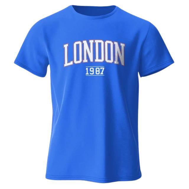 Camiseta Vintage London 1987: Moda Masculina Exclusiva e Confortável - ORIENTE PRIME