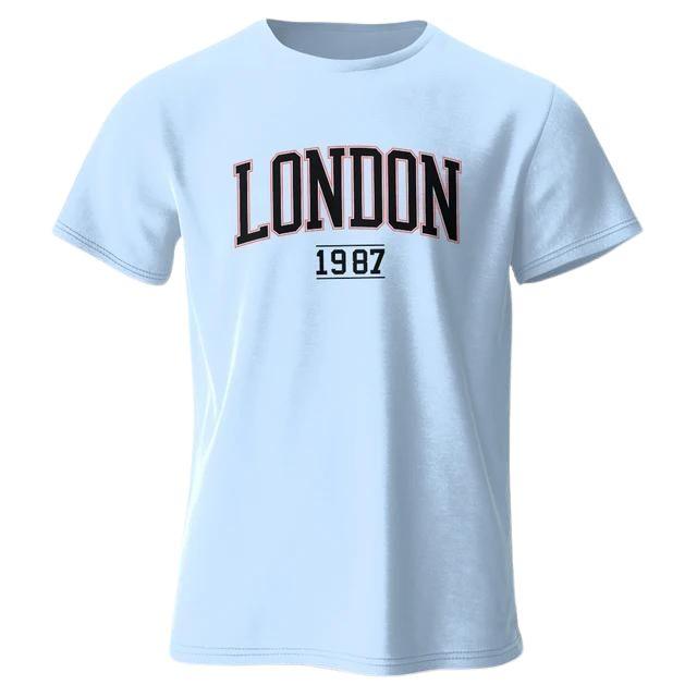 Camiseta Vintage London 1987: Moda Masculina Exclusiva e Confortável - ORIENTE PRIME