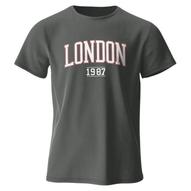 Camiseta Vintage London 1987: Moda Masculina Exclusiva e Confortável - ORIENTE PRIME