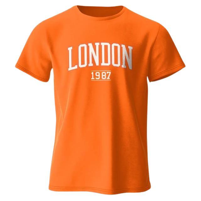 Camiseta Vintage London 1987: Moda Masculina Exclusiva e Confortável - ORIENTE PRIME