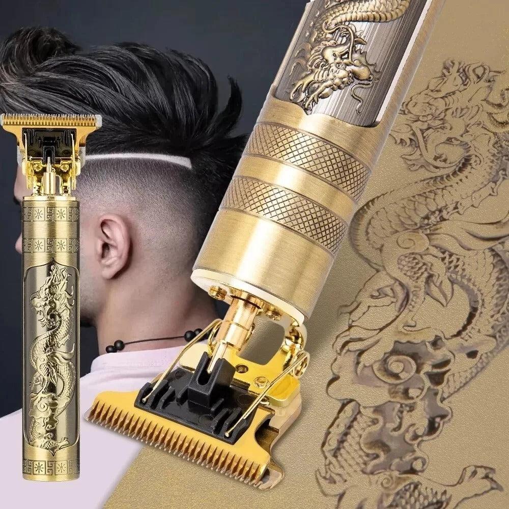 APARADOR MÁQUINA DE BARBEAR E CORTAR CABELO PROFISSIONAL VINTAGE BUDA OU DRAGAO - ORIENTE PRIME