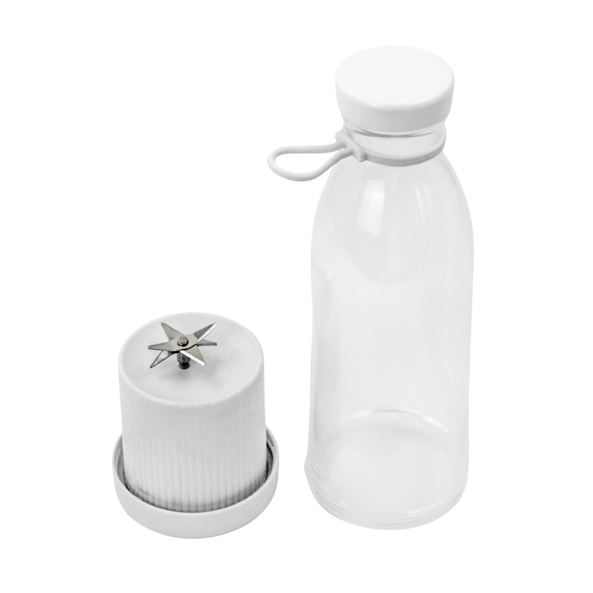 Mini Liquidificador Portátil Garrafa Shake Suco Juice Cup USB Branco - ORIENTE PRIME