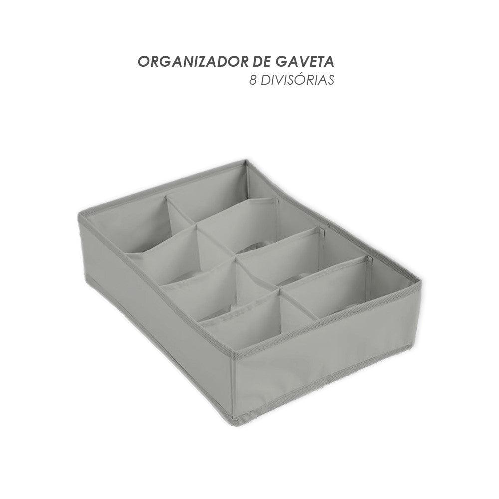 Organizador de Gavetas com 8 Divisórias - ORIENTE PRIME