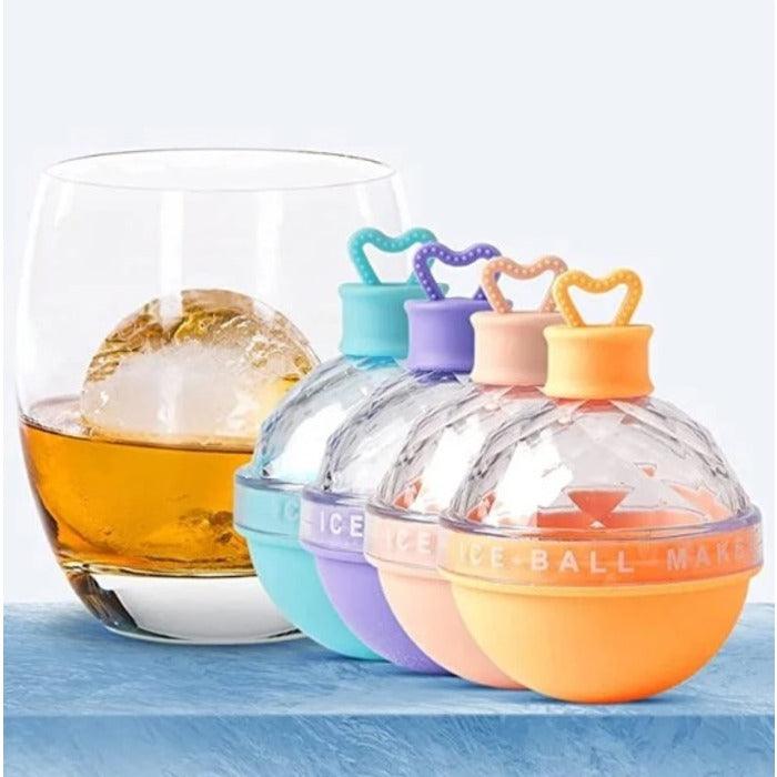 Forma de Gelo Redonda em Silicone: Cubos Perfeitos para Drinks Sofisticados - ORIENTE PRIME